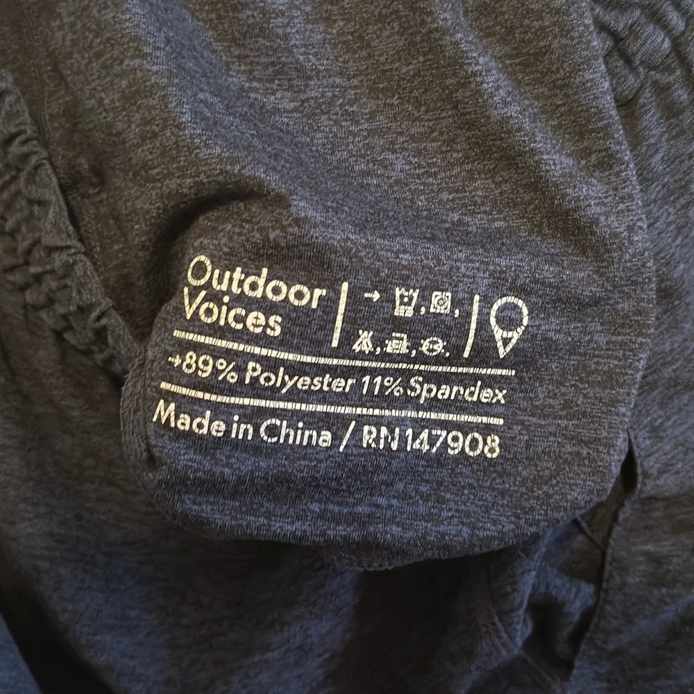 Outdoor Voices Cloudknit Pants Men’s Small Blue S